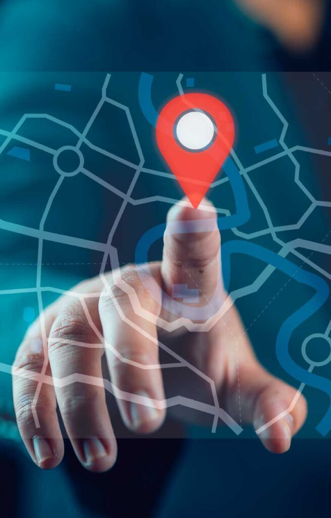 Digital map with location pin highlighting Wvec West Valley Events Complex in Phoenix, Arizona.